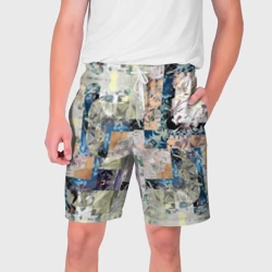 Мужские шорты 3D Цветочная геометрическая абстракция