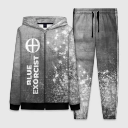 Женский костюм 3D Blue Exorcist - grey gradient по-вертикали