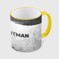 Кружка с полной запечаткой Hitman - white gradient по-горизонтали