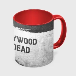 Кружка с полной запечаткой Hollywood Undead - white gradient по-горизонтали