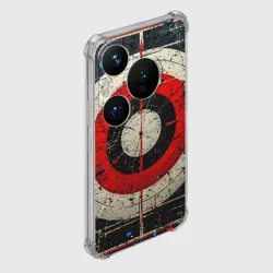 Чехол для Huawei Pura 70 Pro Мишень на черном - фото 2