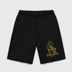 Мужские трикотажные шорты футер хлопок Fears come alive