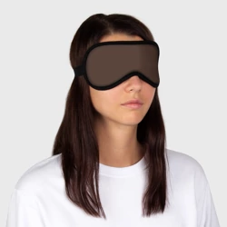 Маска для сна 3D Темный оттенок цвета 2025 года от Пантон - фото 2