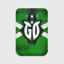 Картхолдер Magsafe магнитный Go на зеленом