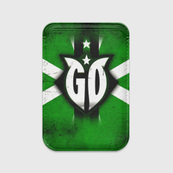 Картхолдер Magsafe магнитный Go на зеленом