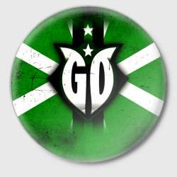 Значок Go на зеленом