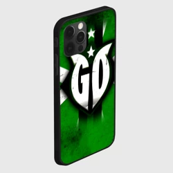 Чехол для iPhone 12 Pro Max Go на зеленом - фото 2