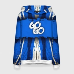 Женская толстовка 3D Go Go на синем