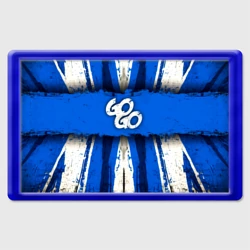 Магнит 45*70 Go Go на синем