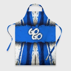 Фартук 3D Go Go на синем