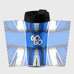Термокружка-непроливайка Go Go на синем - фото 2