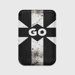 Картхолдер Magsafe магнитный Go в черно-белом