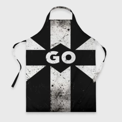 Фартук 3D Go в черно-белом