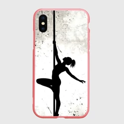 Чехол для iPhone XS Max матовый Pole Dance
