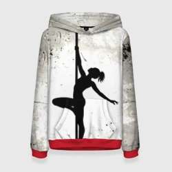 Женская толстовка 3D Pole Dance 