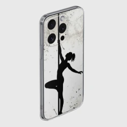 Чехол для iPhone 15 Pro Max силиконовый с защитой камеры Pole Dance  - фото 2