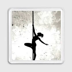 Магнит 55*55 Pole Dance 