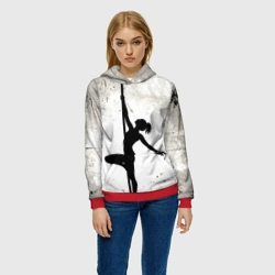 Женская толстовка 3D Pole Dance  - фото 2