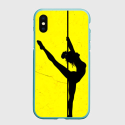Чехол для iPhone XS Max матовый Танец на шесте 