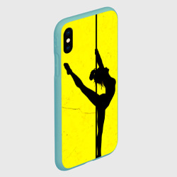 Чехол для iPhone XS Max матовый Танец на шесте  - фото 2