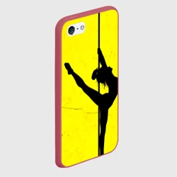 Чехол для iPhone 5/5S матовый Танец на шесте  - фото 2