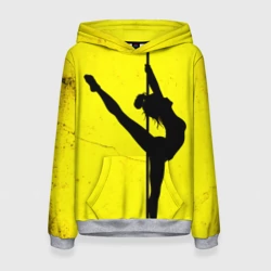 Женская толстовка 3D Танец на шесте 