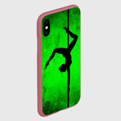 Чехол для iPhone XS Max матовый Танец на пилоне  - фото 2