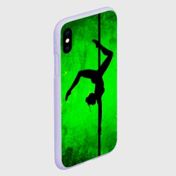 Чехол для iPhone XS Max матовый Танец на пилоне - фото 2