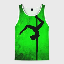 Мужская майка 3D Танец на пилоне 