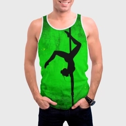 Мужская майка 3D Танец на пилоне  - фото 2