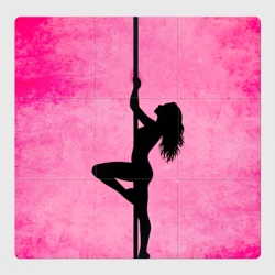 Магнитный плакат 3Х3 Шестовая акробатика 