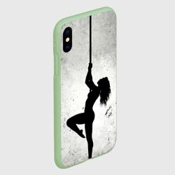 Чехол для iPhone XS Max матовый Пилонный танец - фото 2