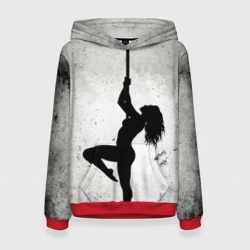 Женская толстовка 3D Пилонный танец 