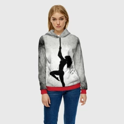 Женская толстовка 3D Пилонный танец  - фото 2