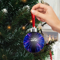 Ёлочный шар Hitman neon energy - фото 2