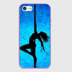 Чехол для iPhone 5/5S матовый Пилонщица