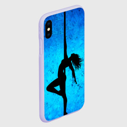 Чехол для iPhone XS Max матовый Пилонщица - фото 2