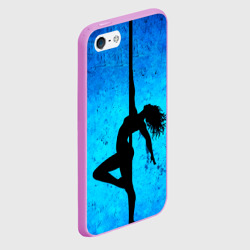 Чехол для iPhone 5/5S матовый Пилонщица - фото 2