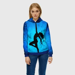 Женская толстовка 3D Пилонщица - фото 2