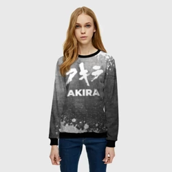 Женский свитшот 3D Akira - grey gradient - фото 2