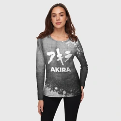 Женский лонгслив 3D Akira - grey gradient - фото 2