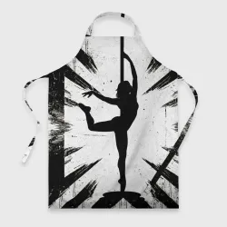 Фартук 3D Pole Dance танцовщица