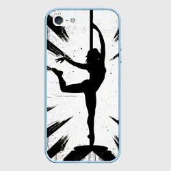 Чехол для iPhone 5/5S матовый Pole Dance танцовщица
