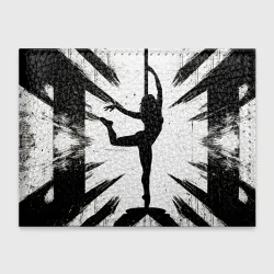 Обложка для студенческого билета Pole Dance танцовщица