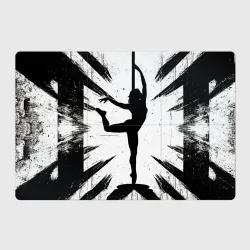 Магнитный плакат 3Х2 Pole Dance танцовщица