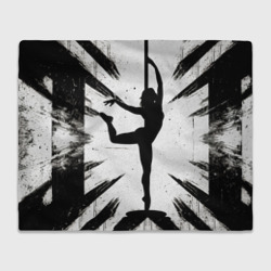 Плед 3D Pole Dance танцовщица