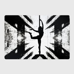 Магнитный плакат 3Х2 Pole Dance танцовщица
