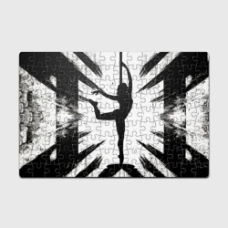 Головоломка Пазл магнитный 126 элементов Pole Dance танцовщица