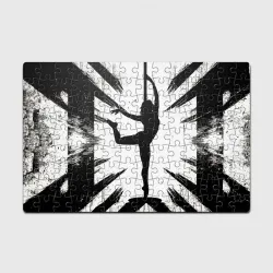 Головоломка Пазл магнитный 126 элементов Pole Dance танцовщица