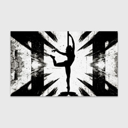 Бумага для упаковки 3D Pole Dance танцовщица